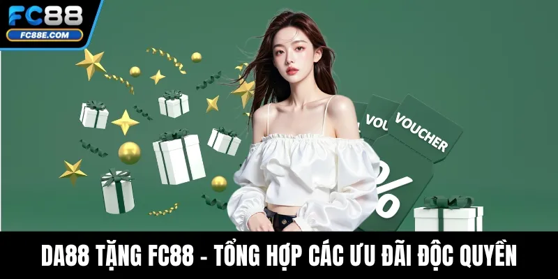 DA88 Tặng FC88 – Tổng Hợp Các Ưu Đãi Liên Kết Độc Quyền